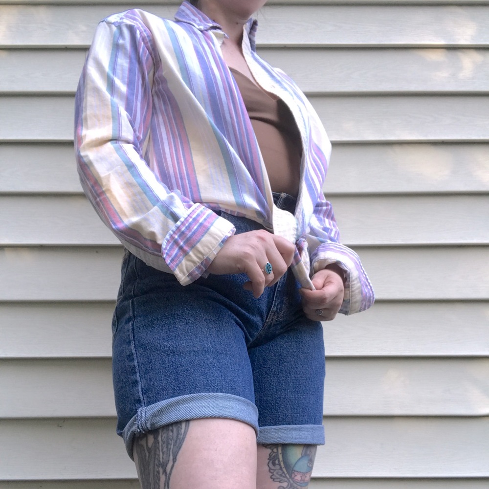 Striped Ralph Lauren Button Down